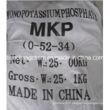 MKP Monopotassium Phosphate Min 99% Min 98% pour Industrie